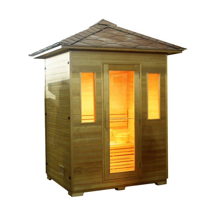 3 Person Traditional Outdoor Sauna